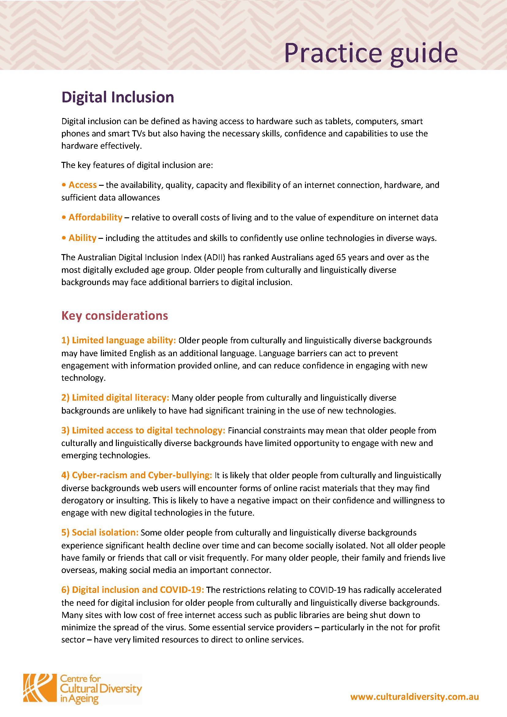 Digital Inclusion practice guide thumbanil