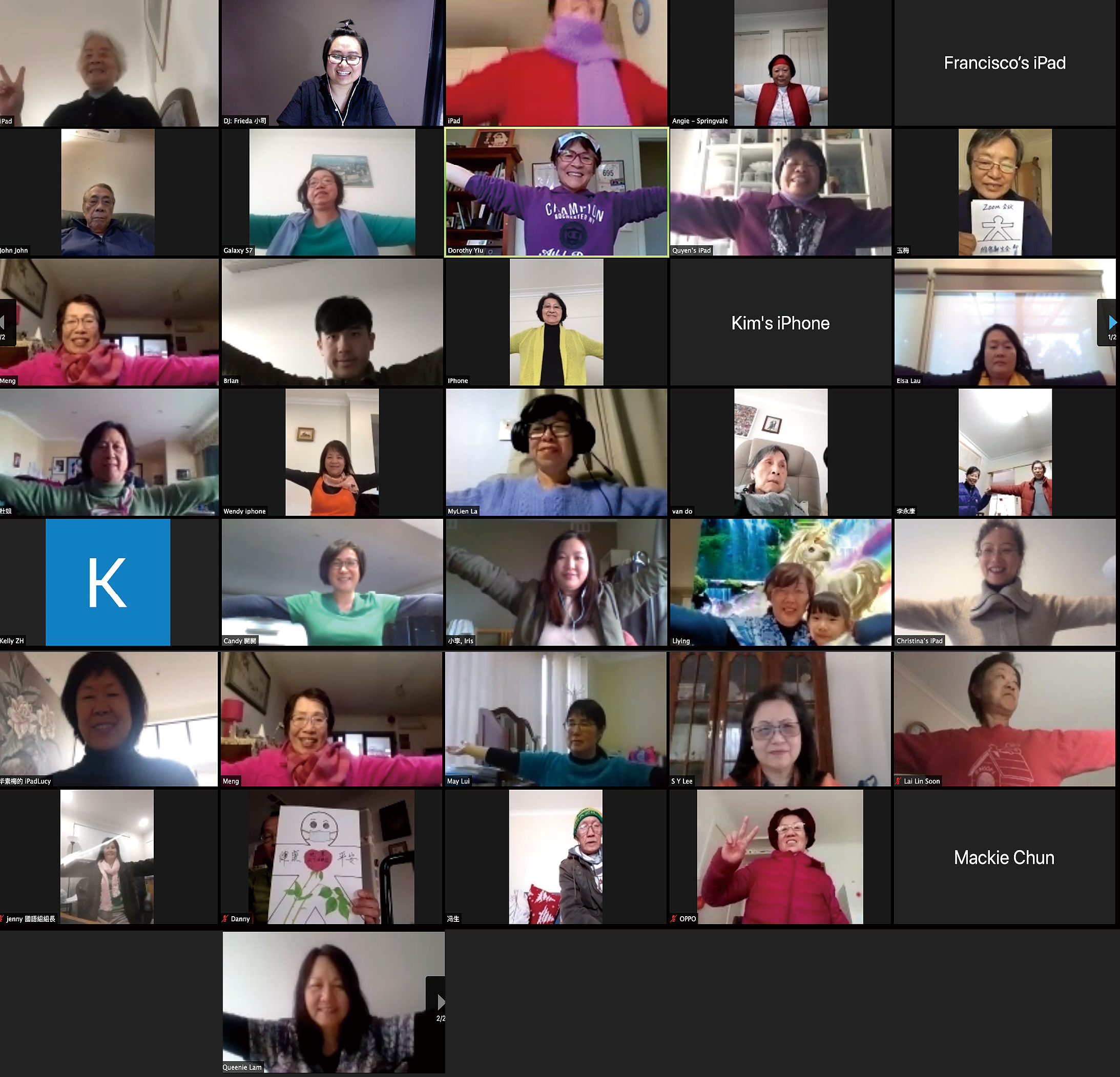 mothers day zoom group
